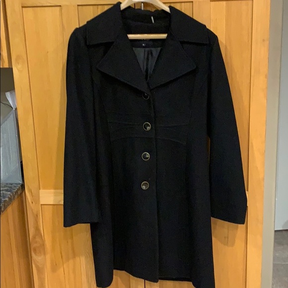 Nine West Women’s single breasted Wool Coat sz 14